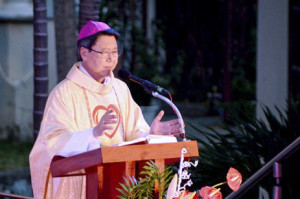 Bài giảng của Đức Cha Phêrô Nguyễn Văn Khảm trong Đại lễ Kính Lòng Chúa Thương Xót - 2017
