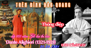 Thông điệp “In Praeclara Summorum - Trên Đỉnh Hào Quang” dịp kỷ niệm 600 năm giỗ Dante Alighieri