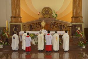 Tin Ảnh: Gx. Chu Hải: Thánh lễ khai mạc ngày Chầu Thánh Thể thay Giáo phận 2022