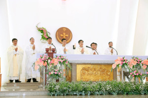 Gx. Long Kiên: Tân Linh mục Giuse Nguyễn Hồ Điệp, SDB dâng lễ tạ ơn