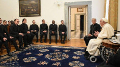ĐTC thăm Học viện đào tạo các nhà ngoại giao của Toà Thánh