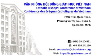 Thông báo địa chỉ email mới của Văn phòng Hội đồng Giám mục Việt Nam