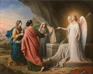 Nghệ thuật Phục sinh: Ba phụ nữ nơi mộ Chúa Kitô