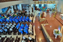 Gx. Nam Bình: Giới Hiền Mẫu mừng lễ Thánh Bổn mạng Mônica – Ngày 28.8.2023