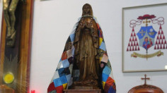 “Mẹ Thiên quốc” của tín hữu Mông Cổ - tượng Đức Mẹ được nhặt từ bãi rác