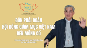 Đón phái đoàn Hội đồng Giám mục Việt Nam đến Mông Cổ