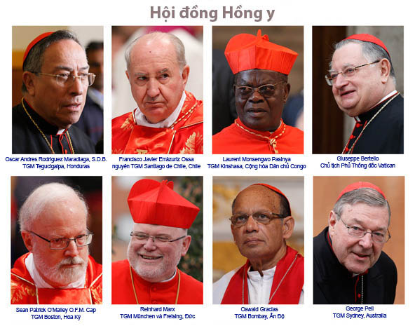 Đức Thánh Cha bắt đầu nhóm họp với các Hồng Y