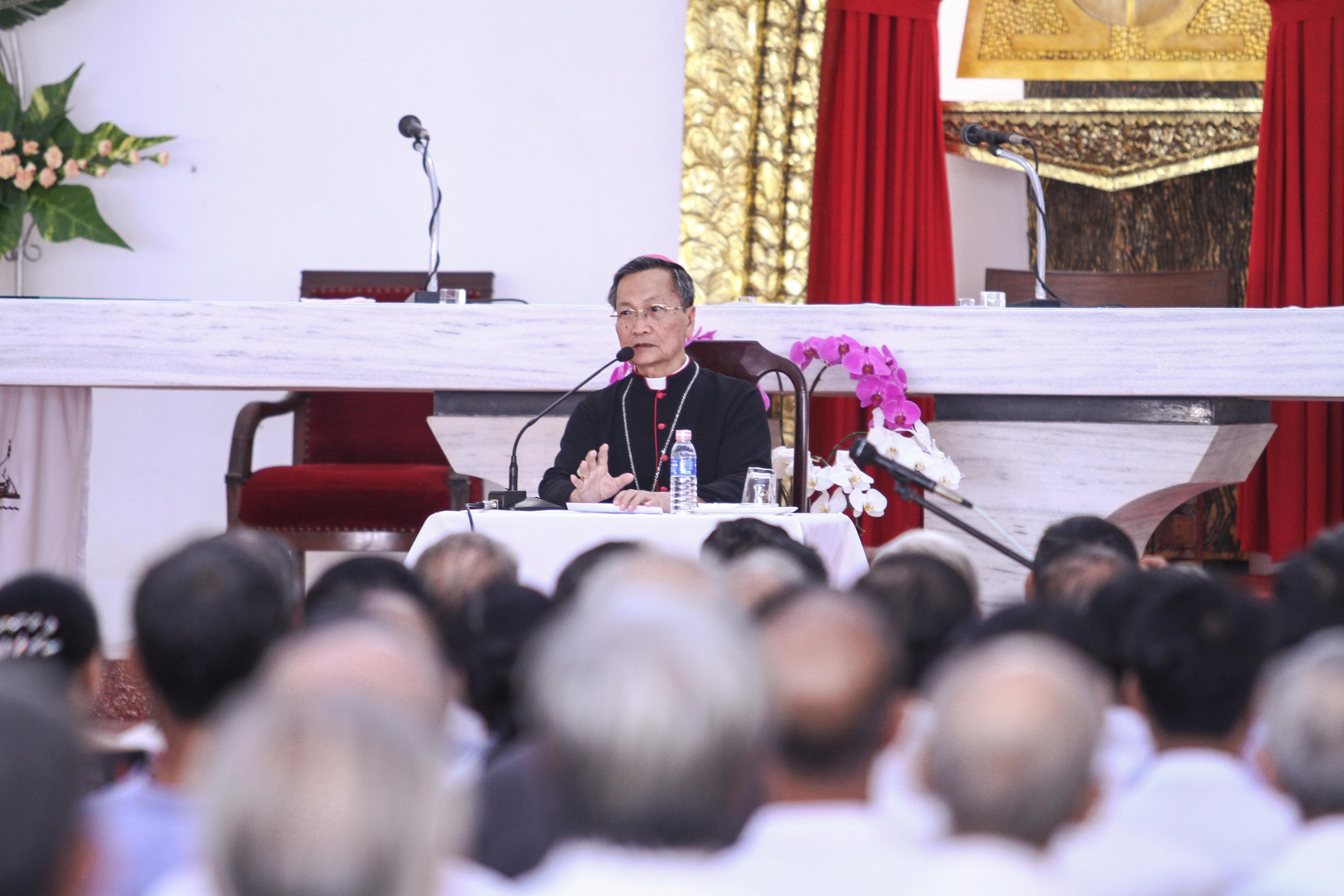 Lễ Chúa Chiên Lành 2014 - Ngày họp mặt quý Ông Bà Cố quý Linh mục và Tu sĩ giáo phận