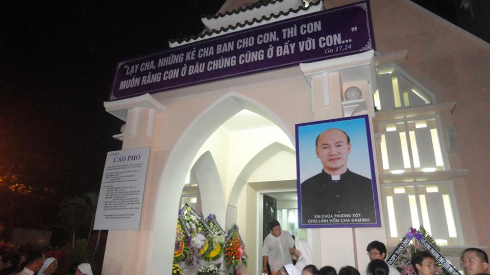 Đón thi hài, lễ phát tang và thánh lễ cầu nguyện cho Cha Đaminh Trần Thế Huy