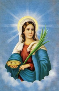 Ngày 13/12 - Thánh Lucia, trinh nữ tử đạo