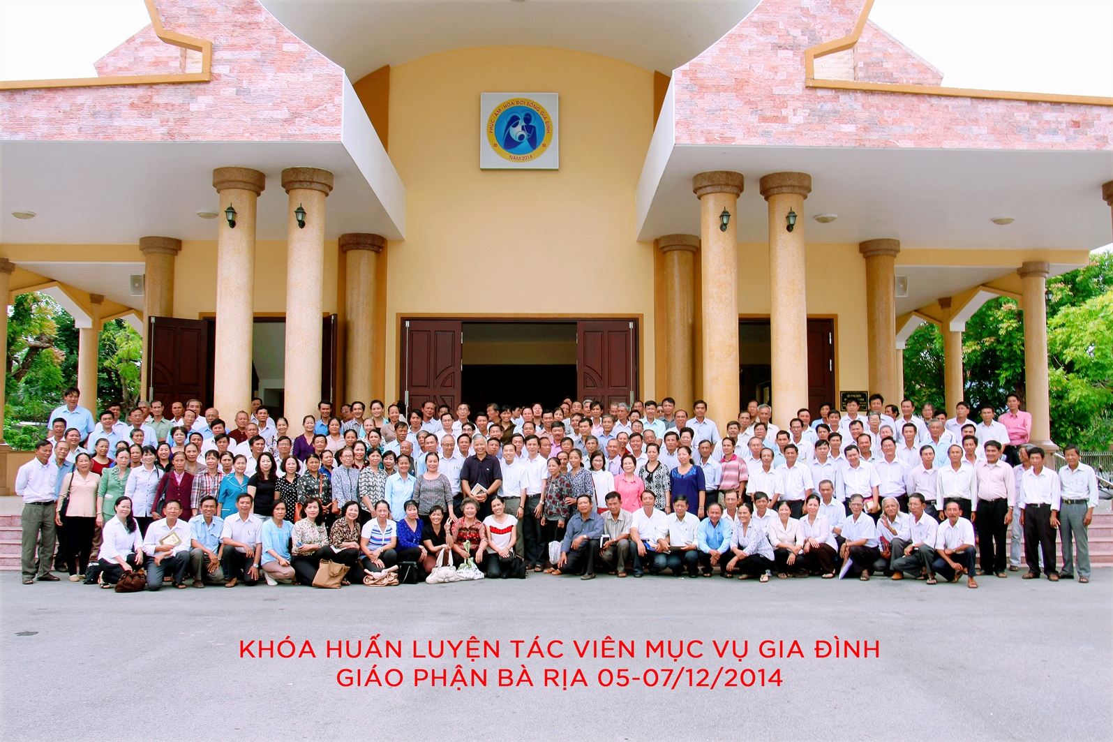 KHÓA TÁC VIÊN MỤC VỤ GIA ĐÌNH  GIÁO PHẬN BÀ RỊA