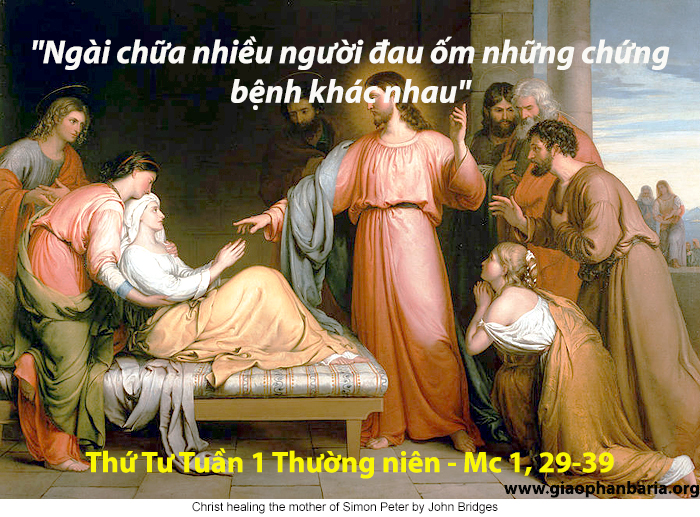 Thứ Tư Tuần I Thường Niên - Mc 1, 29-39