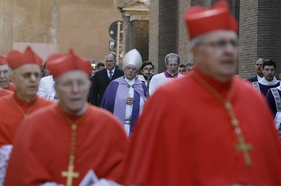 Italy Pope Ash Wednesday