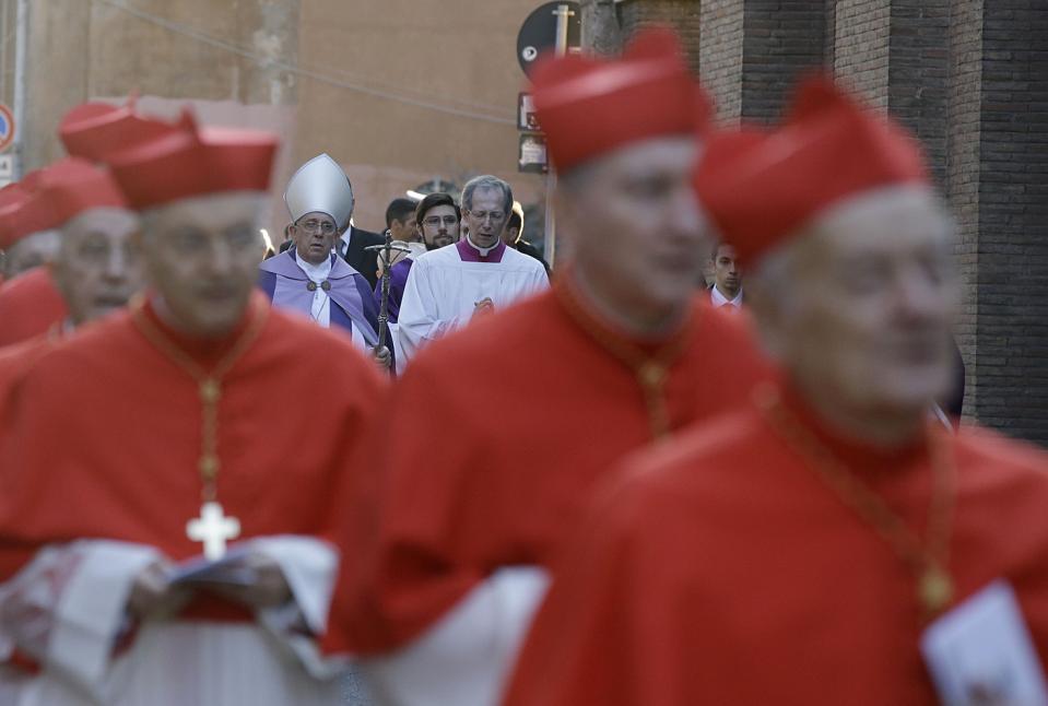 Italy Pope Ash Wednesday