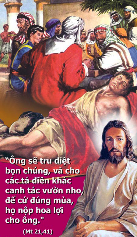 Thứ sáu Tuần 2 Mùa Chay - Mt 21, 33-43.45-46