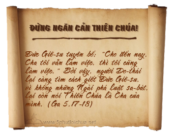 Thứ Tư Tuần 4 Mùa Chay - Ga 5, 17-30