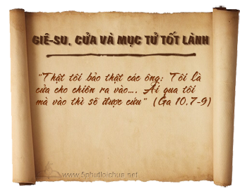 Thứ Hai Tuần 4 Phục sinh - Ga 10, 1-10