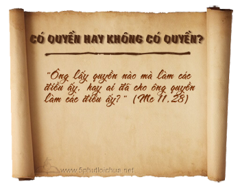 Thứ Bảy Tuần 8 Thường niên - Mc 11, 27-33