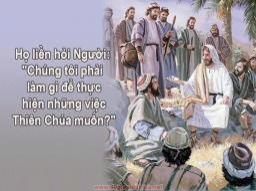 CHẦU THÁNH THỂ: Ngày 02.8.2015 - Chúa nhật XVIII Thường niên - Ga 6,24-35