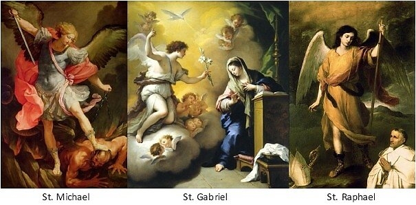 Ngày 29.9: Các Tổng Lãnh Thiên Thần MICAE, GABRIEL, RAPHAEL