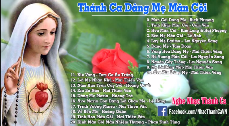 Thánh Ca Dâng Mẹ Mân Côi