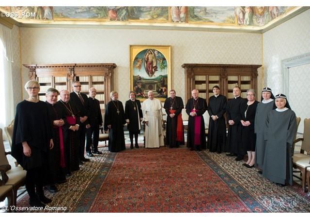 Đức Giáo hoàng Phanxicô tiếp kiến phái đoàn đại kết Phần Lan