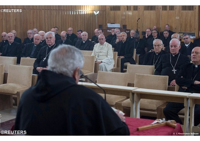 Tuần tĩnh tâm của Đức Thánh Cha và Giáo Triều Roma