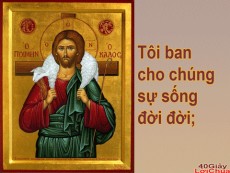 CHÚA GIÊSU BAN SỰ SỐNG ĐỜI ĐỜI - Chú giải của Giáo Hoàng Học Viện Đà Lạt