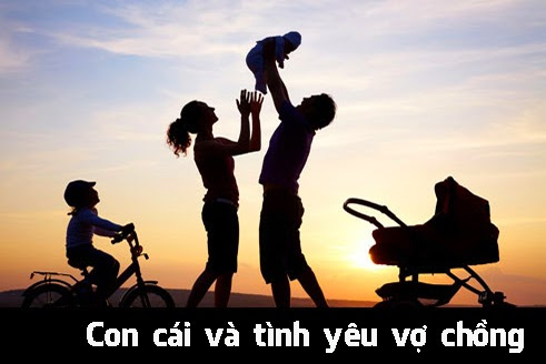 Con cái và tình yêu vợ chồng