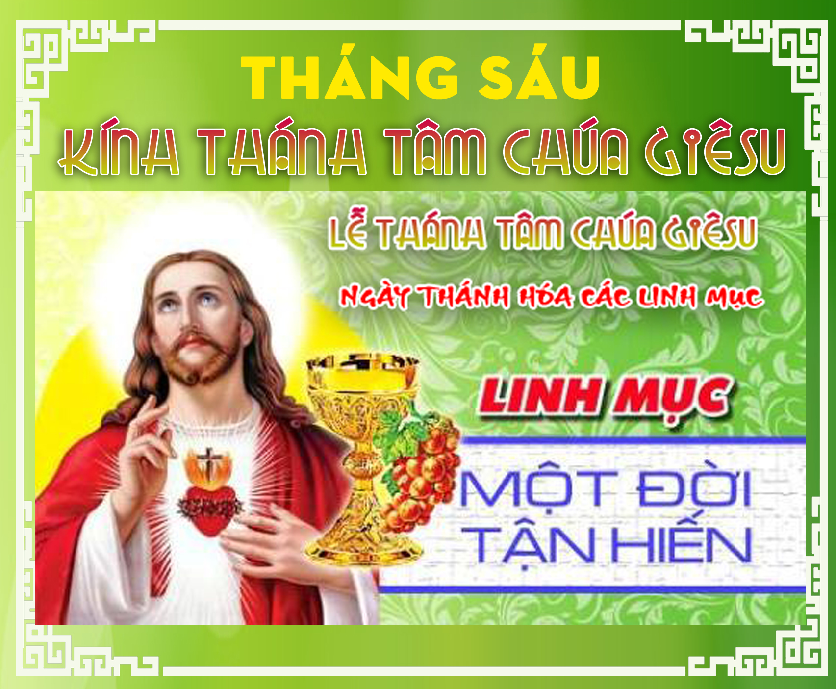Lịch Phụng Vụ từ ngày 12.6 đến ngày 19.6.2016