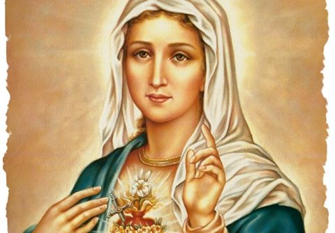 4.6.2016 – Thứ bảy - Trái tim vô nhiễm Đức Mẹ