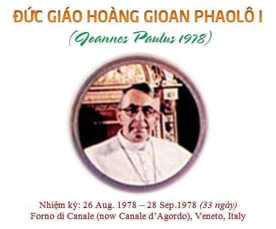 Mở lại án phong chân phước cho Đức giáo hoàng Gioan Phaolô I