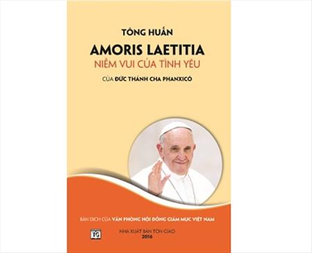 Thông báo phát hành sách TÔNG HUẤN AMORIS LAETITIA - NIỀM VUI CỦA TÌNH YÊU