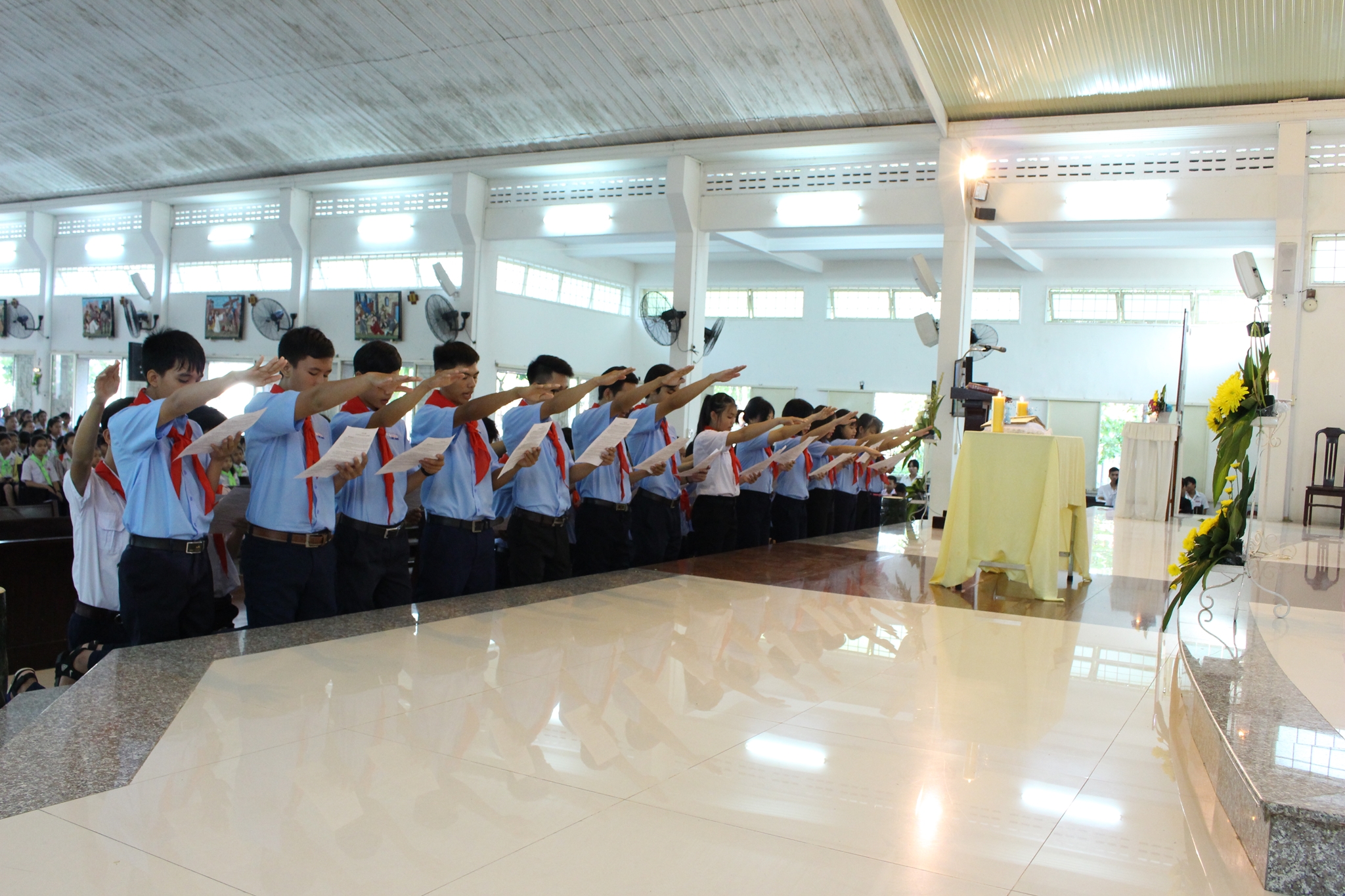 Tin Ảnh: Giáo xứ Lam Sơn: Thánh lễ và Nghi thức Tuyên Hứa Giáo lý viên mới - Ngày 04.09.2016