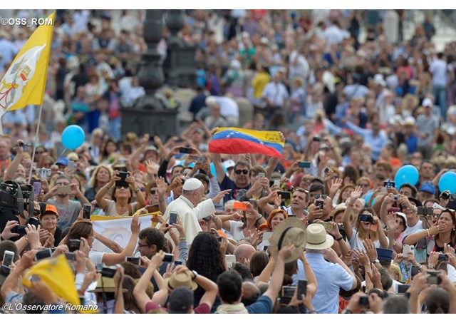 Đức Thánh Cha tiếp kiến chung ngày 10-9-2016