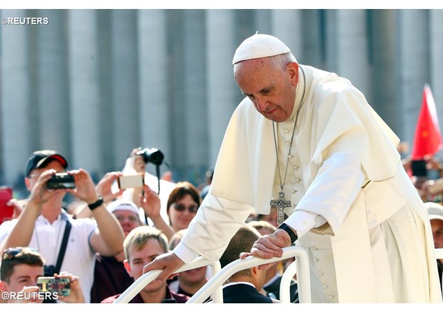 ĐTC Phanxicô: Hãy sống lòng thương xót để trở thành dụng cụ lòng xót thương