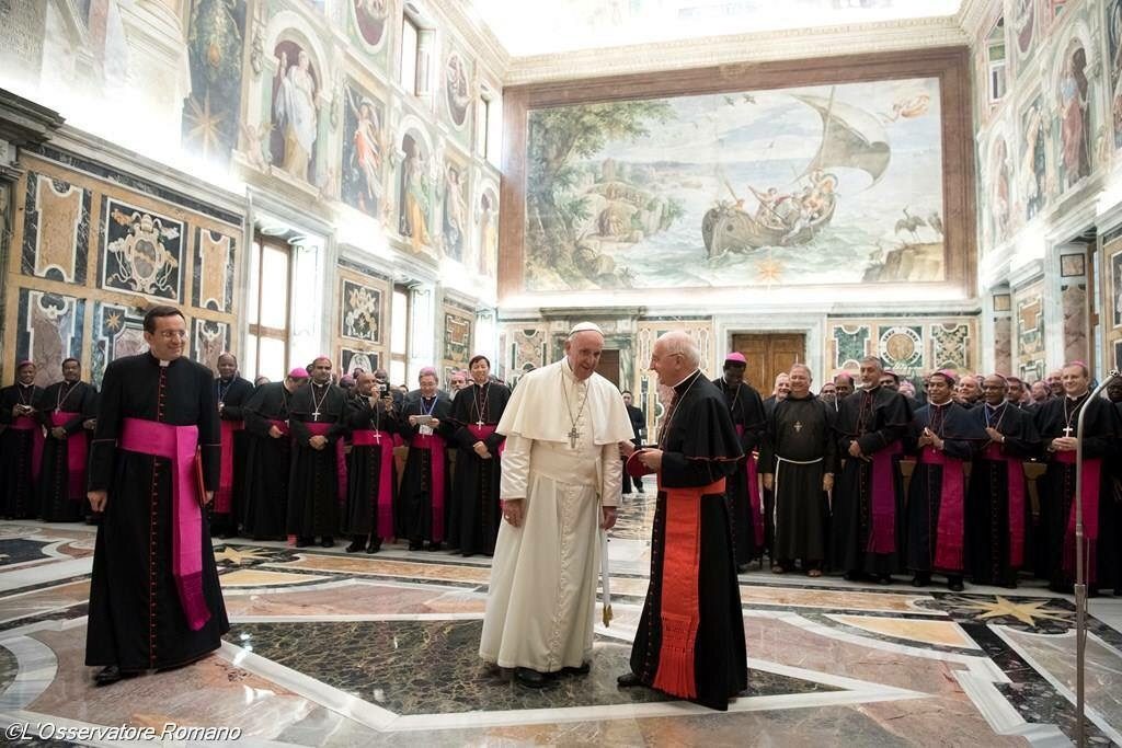 Huấn  từ của Đức Thánh Cha Phanxicô  cho các Giám mục tham dự  Khoá học hội do Bộ Truyền giáo tổ chức