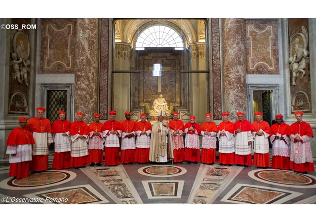 Giáo hội có thêm 17 tân Hồng Y