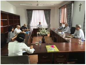 Đại học Công giáo miền Tây nước Pháp viếng thăm Học viện Công giáo Việt Nam