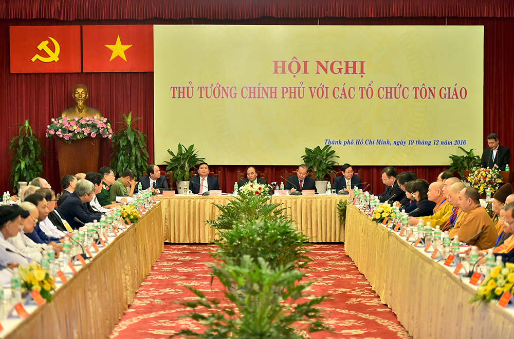 Thủ tướng Chính phủ gặp gỡ đại diện các tôn giáo