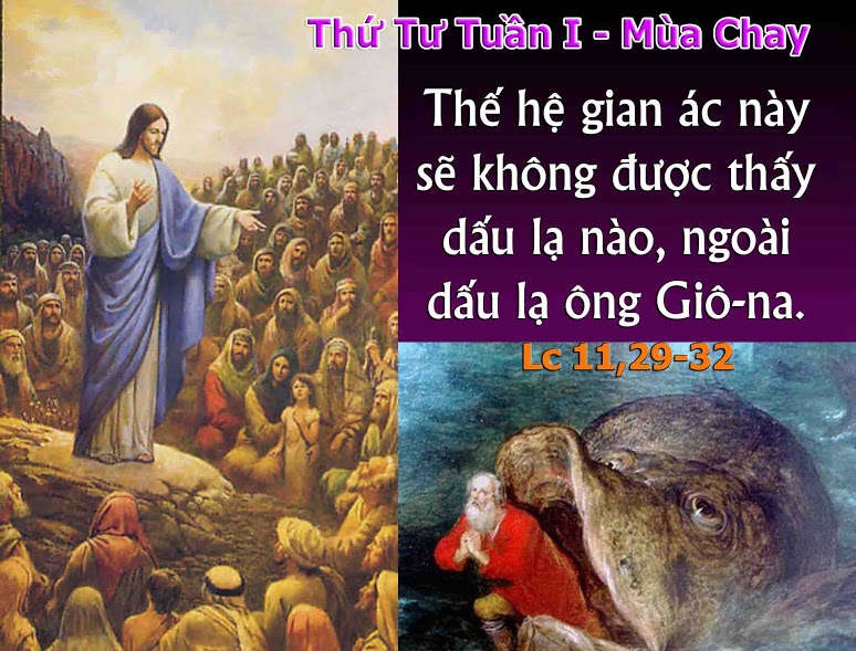 8.3.2017 – Thứ tư Tuần 1 Mùa Chay