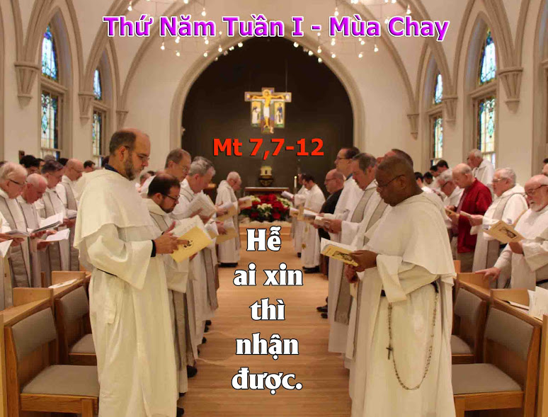 9.3.2017 – Thứ năm Tuần 1 Mùa Chay