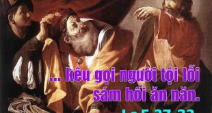 4.3.2017 – Thứ bảy sau Lễ Tro