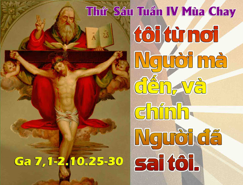 31.3.2017 – Thứ Sáu Tuần 4 Mùa Chay