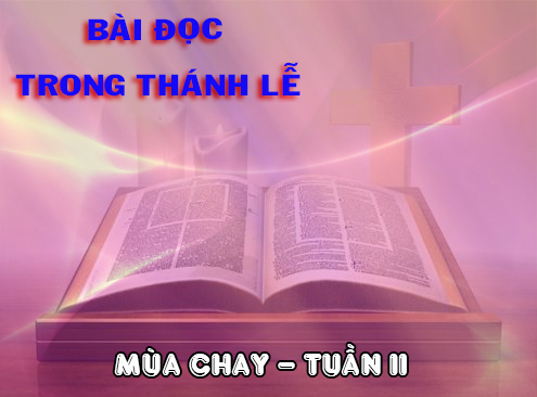 BẢN VĂN CÁC BÀI ĐỌC HẰNG NGÀY – TUẦN II MÙA CHAY NĂM A