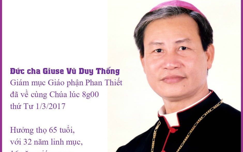 MÙA CỦA TÌNH THƯƠNG - Lễ đưa chân Đức cha Giuse Vũ duy Thống