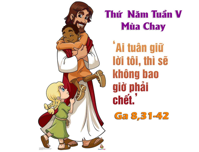 6.4.2017 – Thứ năm Tuần 5 Mùa Chay