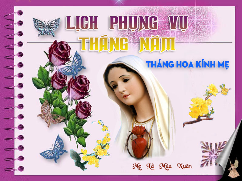 Lịch Phụng vụ từ ngày 15.5.2017 đến ngày 21.5.2017