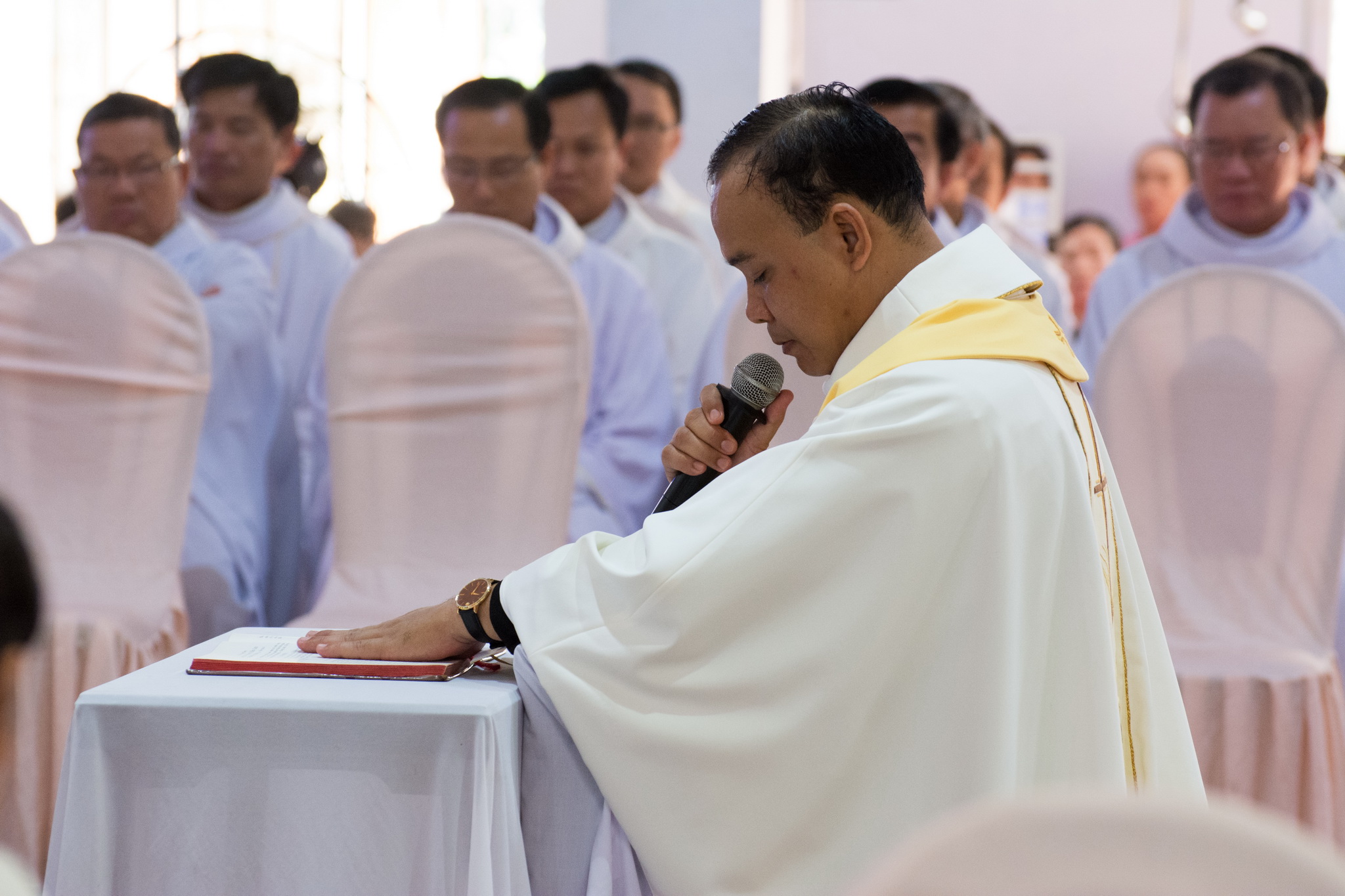 Giáo xứ Kim Long:  Mừng đón vị mục tử mới: Linh mục Giuse Trần Quốc Dân