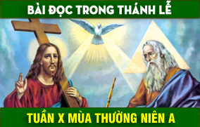 BẢN VĂN BÀI ĐỌC TUẦN X THƯỜNG NIÊN NĂM A - NĂM PHỤNG VỤ 2016 – 2017